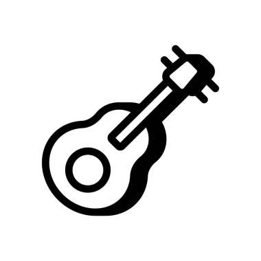 Vektör olarak akustik simge. Logotype