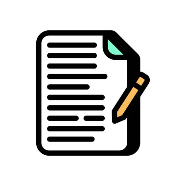 Vektör simgesi yazılıyor. Logotype