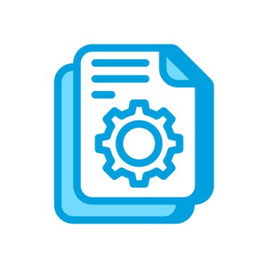 İçerik Yönetimi simgesi vektörde. Logotype