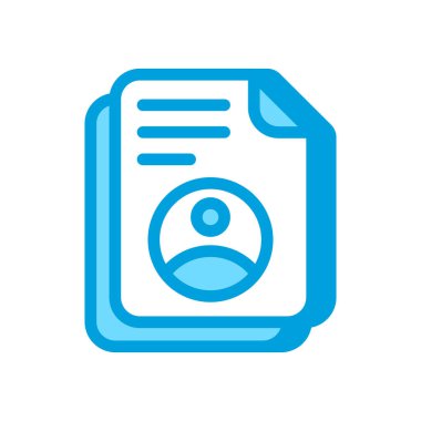 Vektör olarak kullanıcı simgesi. Logotype