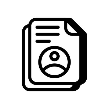 Vektör olarak kullanıcı simgesi. Logotype