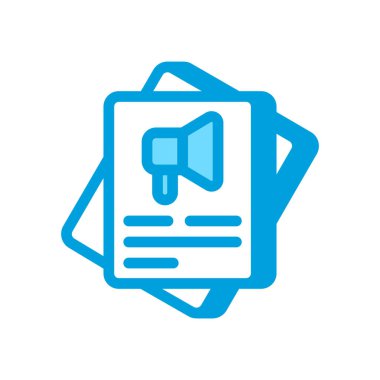 Vektör olarak içerik pazarlama simgesi. Logotype