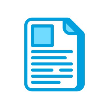 İçerik simgesi vektörde. Logotype