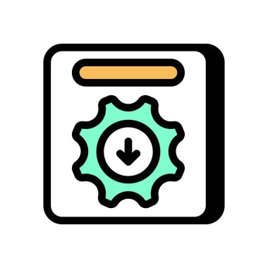 Vektör simgesini arşivle. Logotype