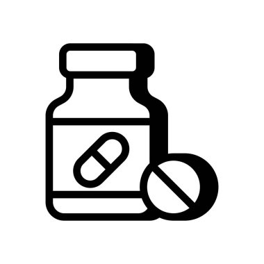 Vektör olarak takviye simgesi. Logotype