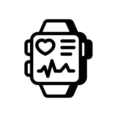 Etkinlik İzleyici simgesi vektörde. Logotype