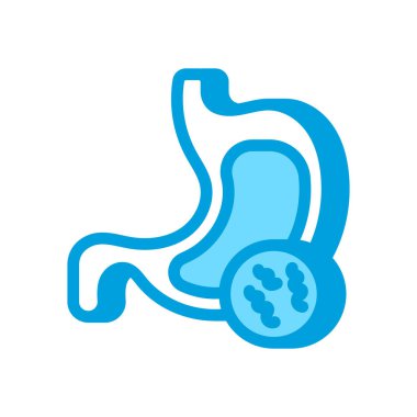 Mide Hastalığı ikonu. Logotype