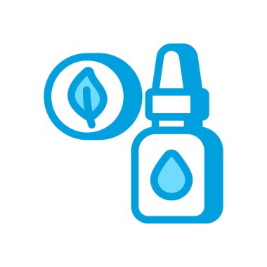 Vektör içinde temel yağ simgesi. Logotype