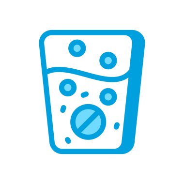 Su ikonu vektör olarak. Logotype