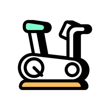 Vektör olarak Makine simgesini çalıştır. Logotype