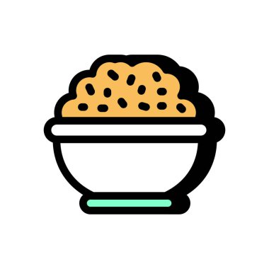 Vektör olarak karbonhidrat ikonu. Logotype