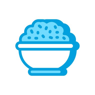 Vektör olarak karbonhidrat ikonu. Logotype