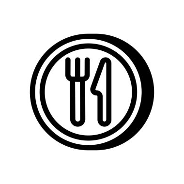 Vektör olarak beslenme simgesi. Logotype