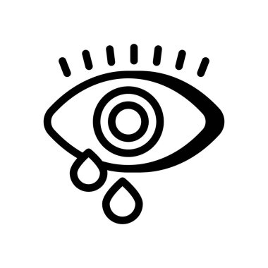 Kırmızı Gözler ikonu. Logotype