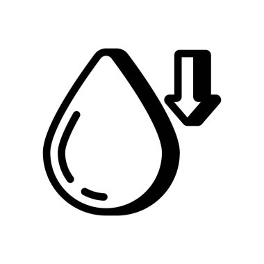 Vektör içinde susuzluk ikonu. Logotype