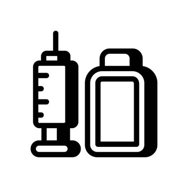 Vektör olarak Opioid simgesi. Logotype