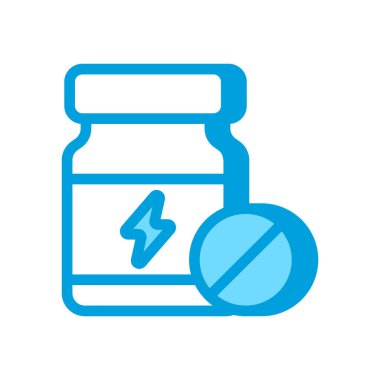 İksir simgesini vektör olarak yükselt. Logotype