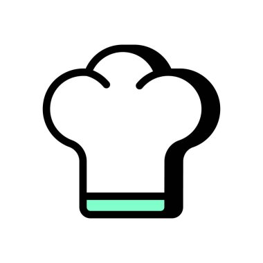 Vektör olarak ikon pişiriyorum. Logotype