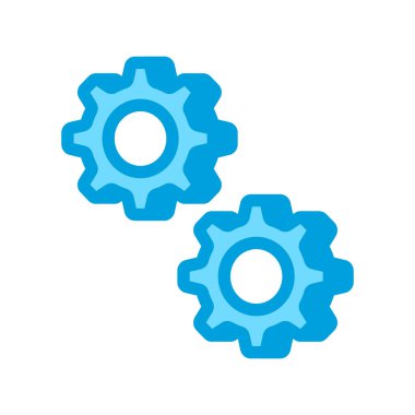 Vektör içinde işlem simgesi. Logotype