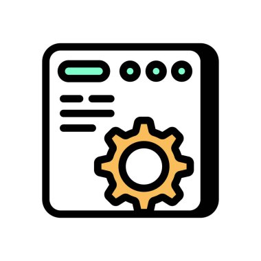 Software Development icon in vector. Logotype