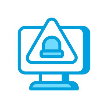 Siber Güvenlik Olay Simgesi vektörde. Logotype