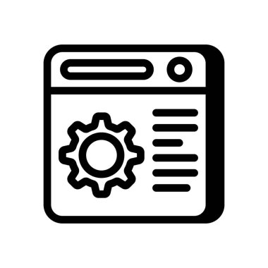 Güvenlik Yazılım ikonu vektör olarak. Logotype