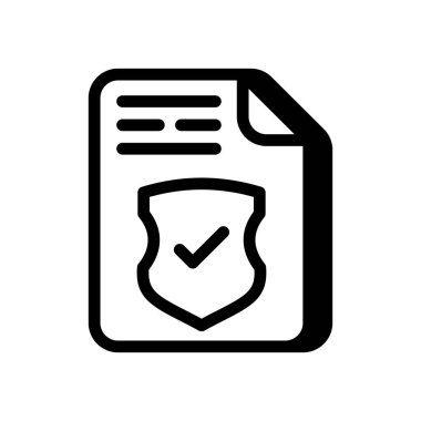 Güvenlik vektöründe erişim simgesi. Logotype