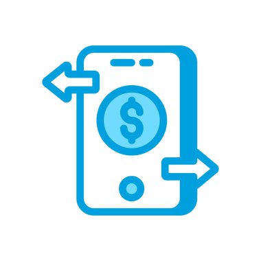 Online Transaction icon in vector. Logotype