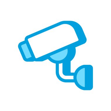 CCTV ikonu vektörde. Logotype