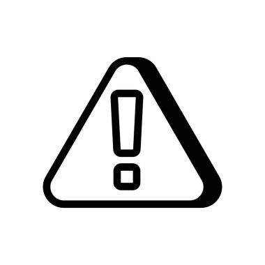 Vektör simgesini uyar. Logotype