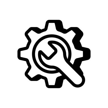 Uygulama Geliştirme simgesi vektör cinsinden. Logotype