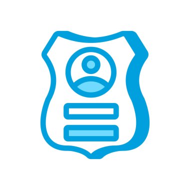 Vektör içinde güvenli giriş simgesi. Logotype