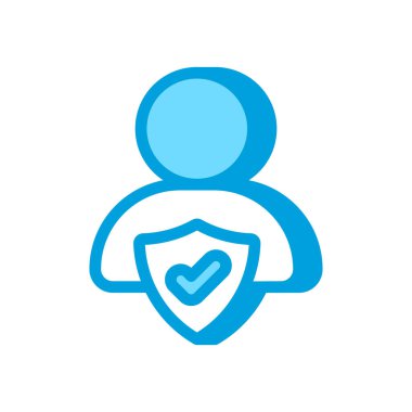 Vektör olarak korunan Kullanıcı simgesi. Logotype