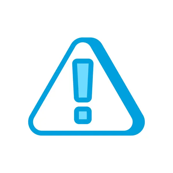 Vektör simgesini uyar. Logotype