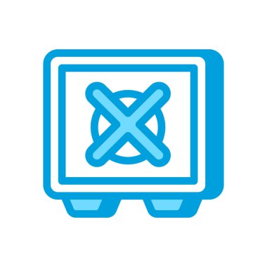 Vektör olarak SAFE simgesi. Logotype