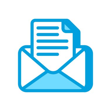 Haber Harfi simgesi vektörü. Logotype