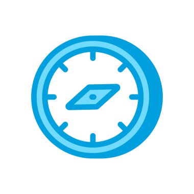 Vektör olarak Compus simgesi. Logotype