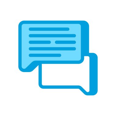 İletişim simgesi vektörde. Logotype