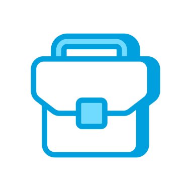 İş Bavulu simgesi vektör olarak. Logotype