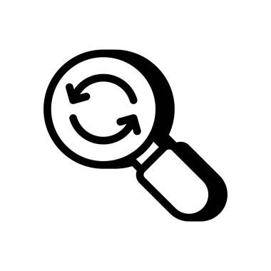 Vektör içinde Kaynak Dönüşümlü simgesi. Logotype