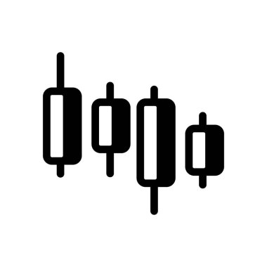 Vektör olarak borsa simgesi. Logotype