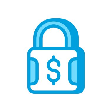 Vektör olarak korunan para simgesi. Logotype