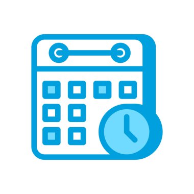 Olaylar vektör simgesi. Logotype