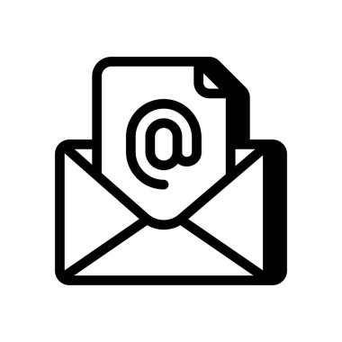 Vektör olarak e-posta simgesi. Logotype