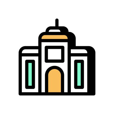 Şirket simgesi vektörde. Logotype