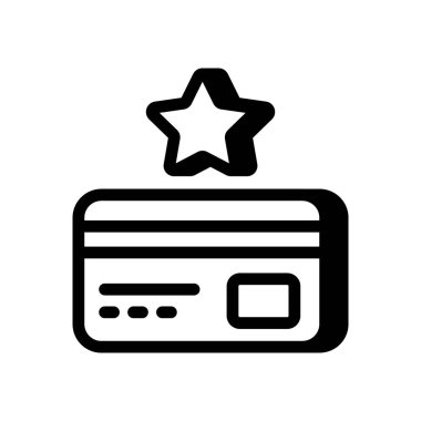 Vektör olarak Altın Kart simgesi. Logotype