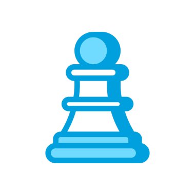 Vektör olarak strateji simgesi. Logotype