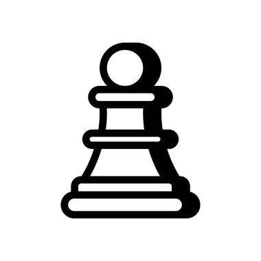 Vektör olarak strateji simgesi. Logotype