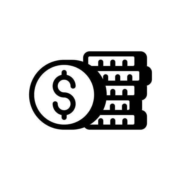 Bütçe simgesi vektörde. Logotype