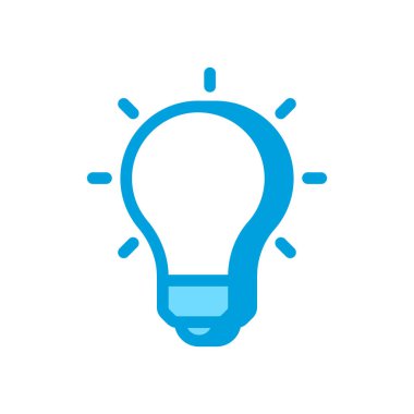 Vektör içinde fikir simgesi. Logotype